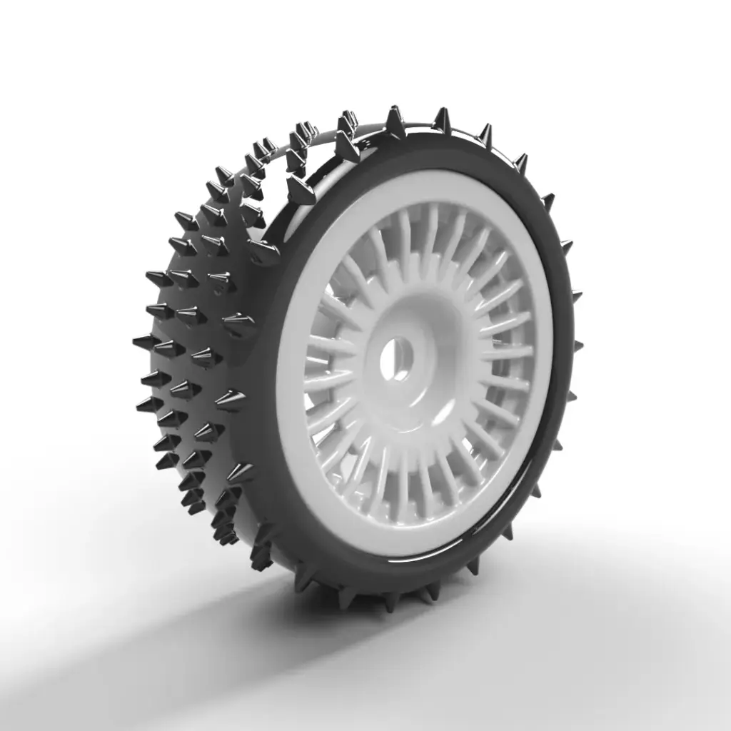 SpikeStormer Front Tyre Package — 1/24 Micro-B