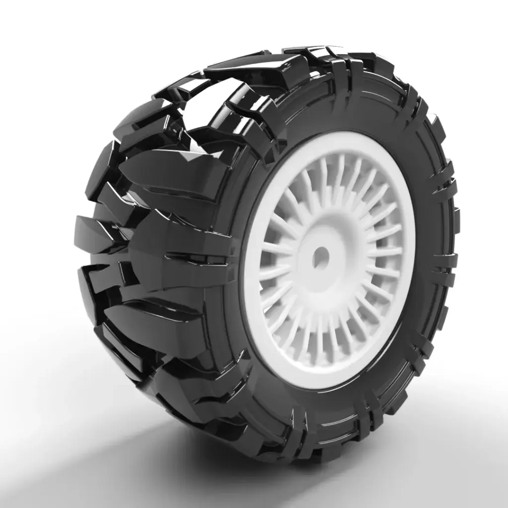 BushHog M/T Basher – 40 mm OD – 1/24 Micro-B / 1/28 Micro-T