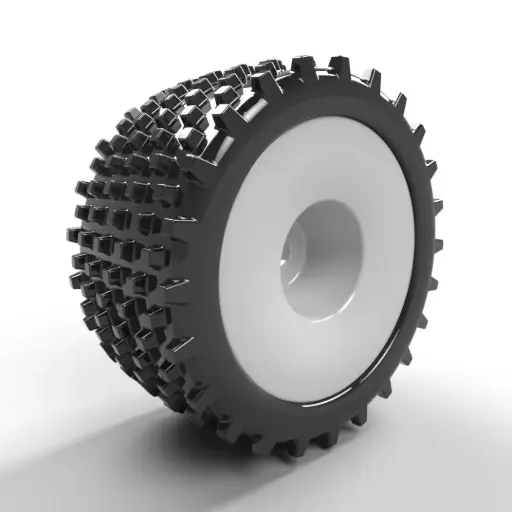 RockSlinger Rear Tyre Package — 1/24 Micro-B / 1/28 Micro-T