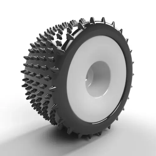 SpikeStormer Rear Tyre Package — 1/24 Micro-B / 1/28 Micro-T